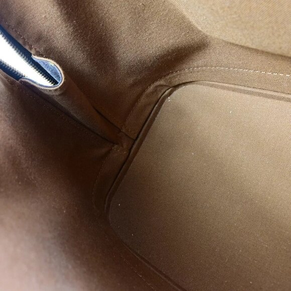 LOUIS VUITTON LV Logo Alma Hand Bag Monogram Leather Brown France M51130 73RJ880 - Picture 13 of 16